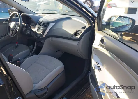 2017 Hyundai Accent Se z USA, uszkodzony, nr VIN KMHCT5AE1HU326109